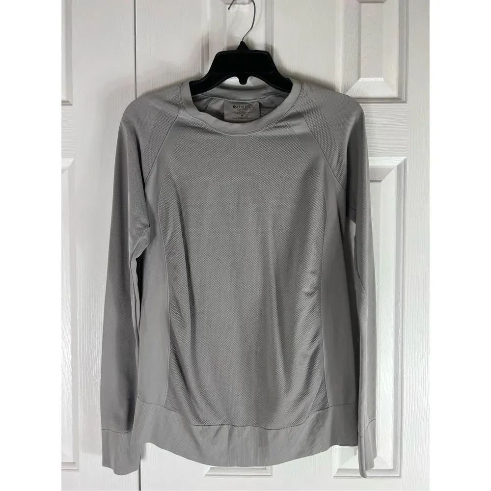 Athleta Womens Grey Shirt Size M